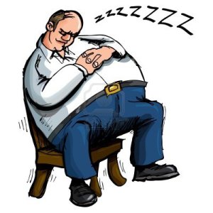 9438230-cartoon-of-overweight-man-sleeping-in-a-chair-isolated-on-white